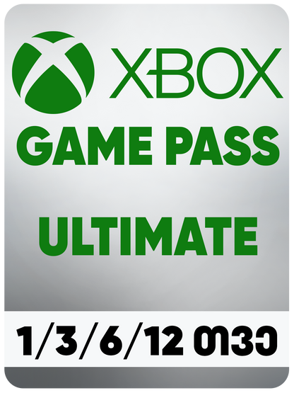 XBOX GAME PASS ULTIMATE - გეიმპასი